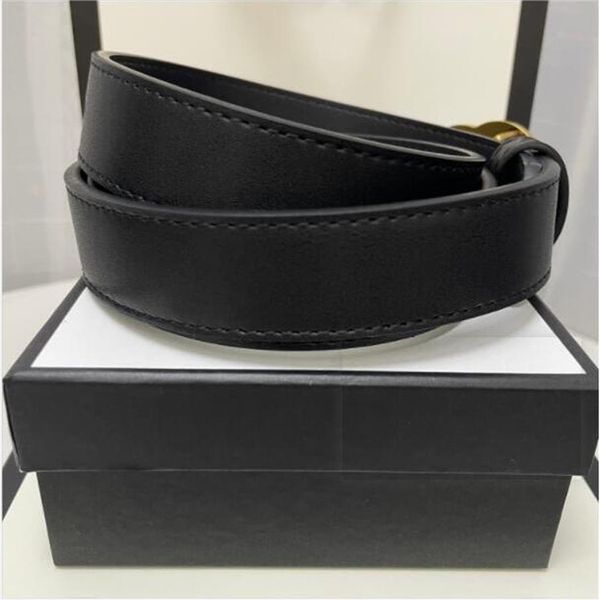 

2021 fashion big buckle genuine leather belt with box designer men women mens belts aaa607222j, Black;brown
