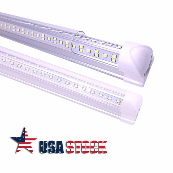 

brightest led light for shop workshop , linkable 8ft ceiling tube lights , super bright 14400 lumen 144 watt equivalent lamp used garage bas