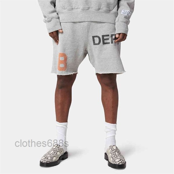 

mens shorts galleryes short deptss shorts pants designer fashion vintage digital 8 drawstring shorts men's summer trend loose and versa, White;black