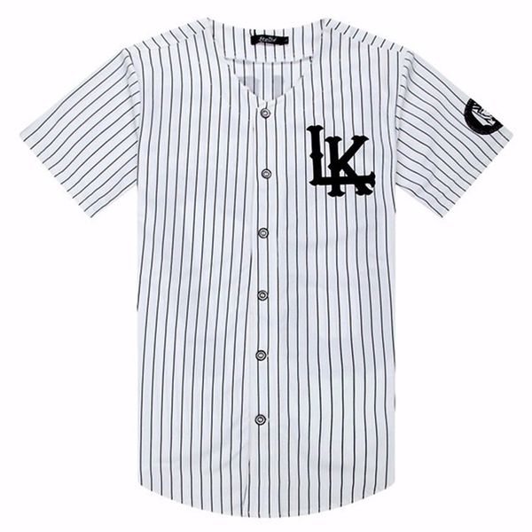 07 uniforme da baseball T-shirt moda hip hop maglietta da baseball jersey abbigliamento uomo abbigliamento donna tyga final king costume 220407