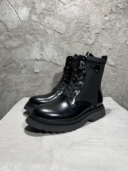 

2022 mens designer fabric boots shoes - mens beautiful boots eu size 38-44, Black