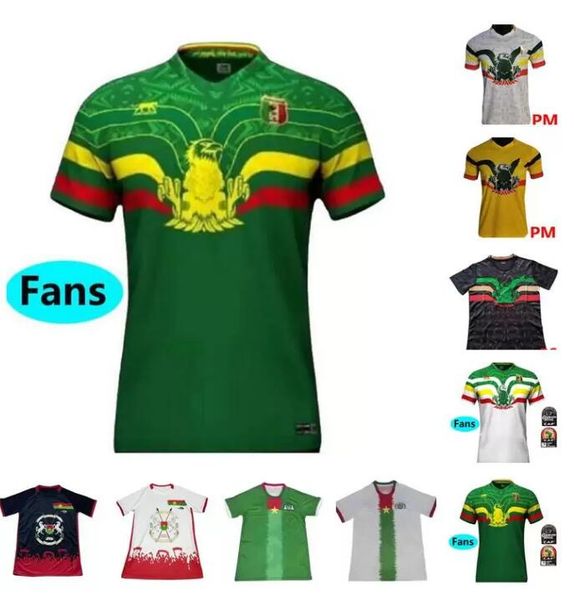 

21/22 mali soccer jerseys national team burkina faso black white soumaila mahamane mamadou salam germain berthe mohamed traore 2021 2022 foo, Black;yellow