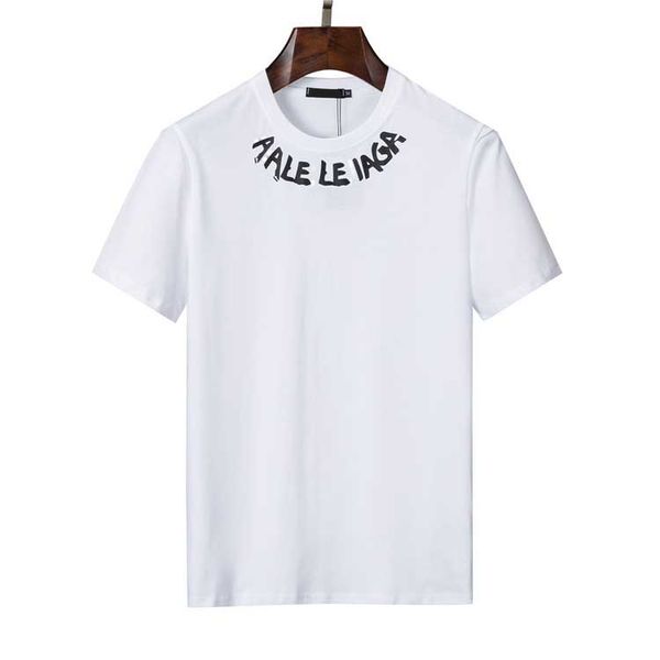 

men ladies designer t shirts summer fashion breathable letter print casual short sleeve brand designer clothing size m-3xl, White;black