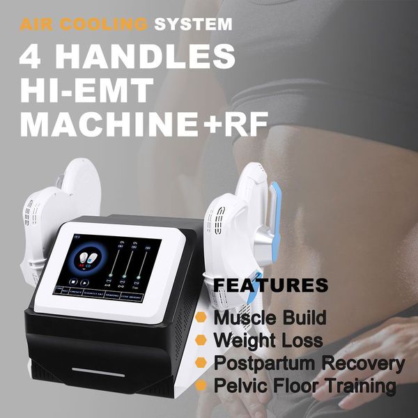 

7 tesla 5000w 4 handles emslim machine muscle stimulator for body sculpting and slimming beauty shop use