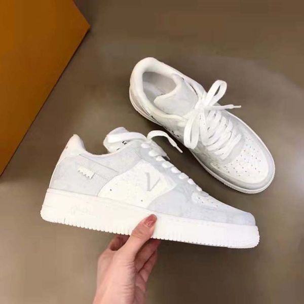 

designer original lady men sneakers casual shoes white mens fashion leather shoe, Black