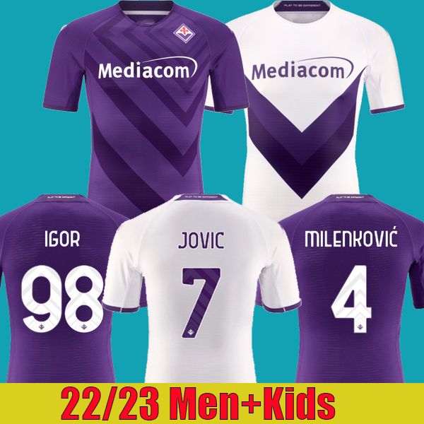 

2022 2023 fiorentina soccer jerseys castrovilli ribery callejon prince gonzalez 22 23 fiorentina football shirts vlahovic maillot de foot, Black;yellow