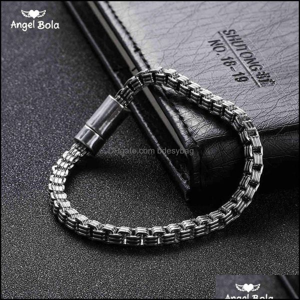 

charm bracelets jewelry fashion punk buddha wristband ancient sier color for women diy bangles charms men pseira gifts drop delivery 2021 np, Golden;silver