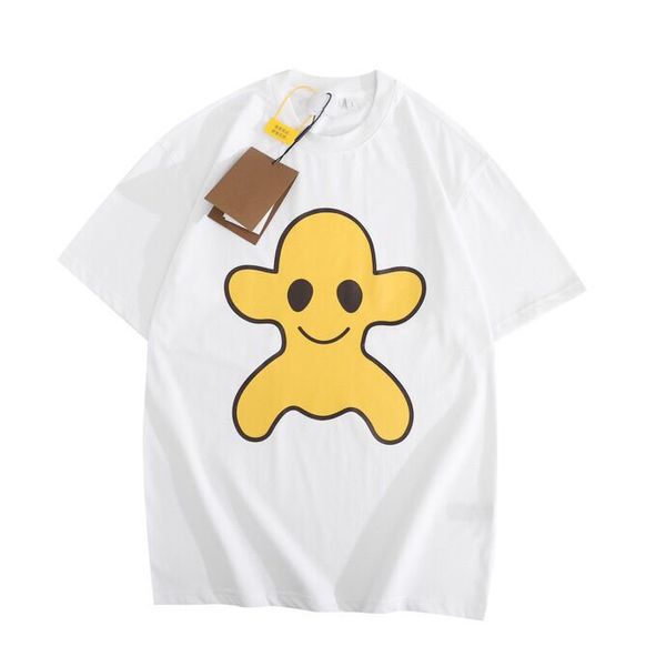 

fashion versatile designer t shirts women men casual t shirts cotton fabric short sleeves 445u7, Black;brown