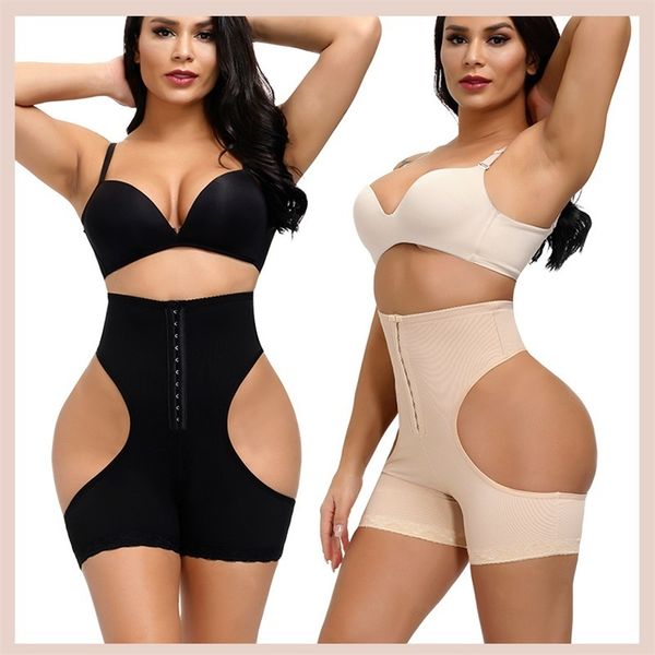 

shapewear for women tummy control shorts high waist panty mid thigh body shaper bodysuit shaping lady leggings fitness workout 220524
