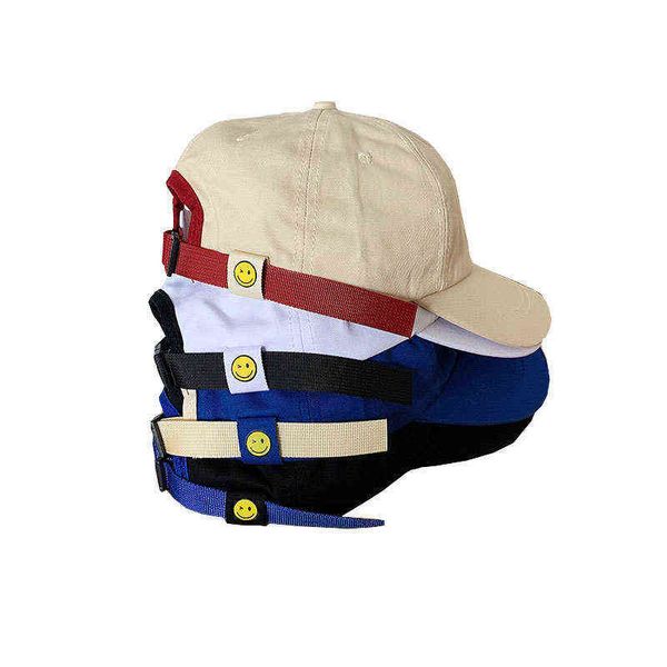 

ball caps cute smiling face duck tongue hat vintage baseball men's and women's spring summer leisure sunshade new eras 220414, Blue;gray