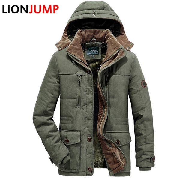 

men's jackets men's leisure velvet thick warm coat waterproof fleece hooded men outdoor jacket men's coats hat windbreakers p, Black;brown