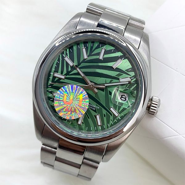 Orologio da uomo di lusso originale 2024 2813 movimento meccanico automatico con scatola 41MM 36MM acciaio 904L Starp luminoso zaffiro orologi da polso impermeabili Calendario Data Pat