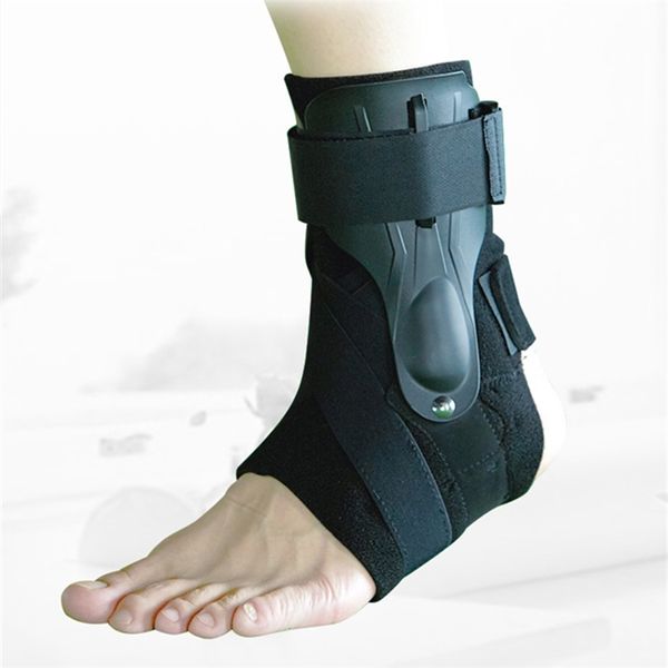 1pc Tornozelo Suporte com cinta Bandagem Protetor de proteção contra ãejura ajustável Estabilizador Fasciitis Fasciitis Plantar 220812