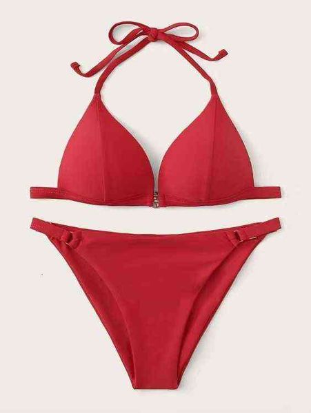 

bikini split swimsuit multi color, White;black