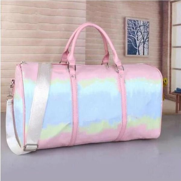 

luxury duffel bags travel hand luggage designer travel bag men pu leather handbags large cross body totes 55cm245z