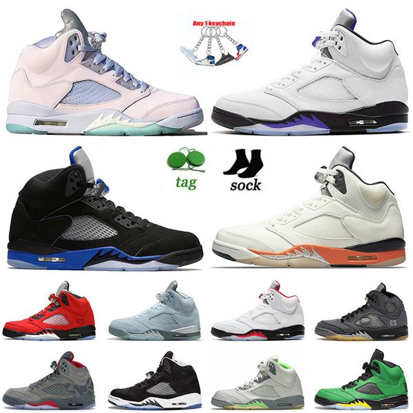 

men women 5s basketball shoes jumpmans 5 high sneakers 2022 concord easter racer blue bluebird raging bull 3 unc sail jogging trainers sport