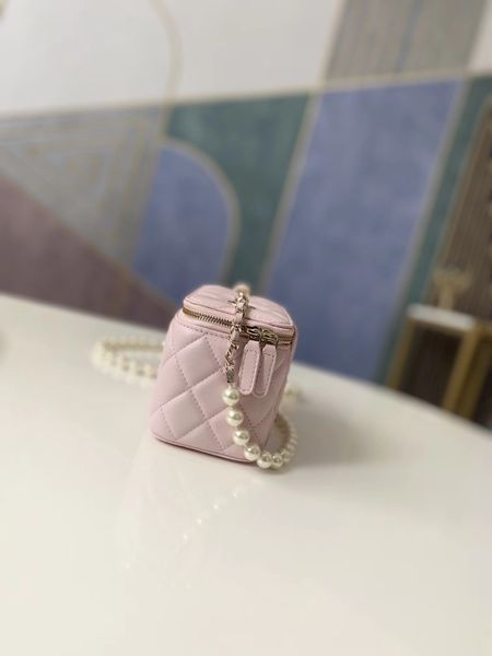 

2022 summer new products latest listing bag fashion street gift choice shoulder strap chain pink mini, Red;black