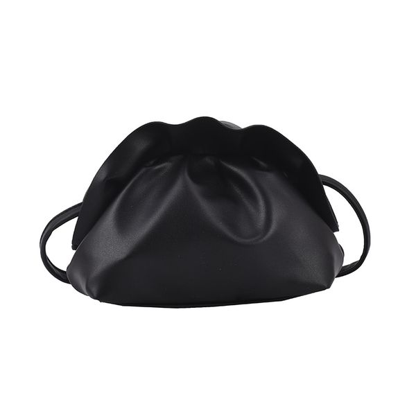 

designer bags grade leather brand new art petal shaped cloud bag 22cm