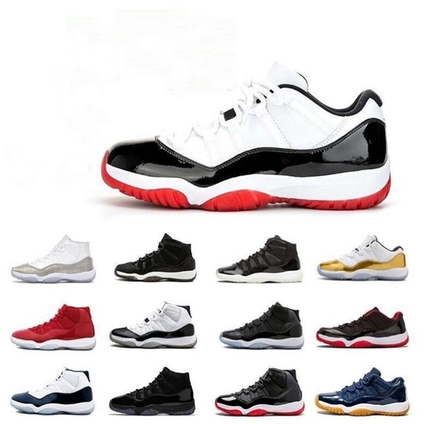 

basketball shoes 11s low gym red bred cap and gown heiress black stylist 11 white concord space jam mens women trainer sport sneakers