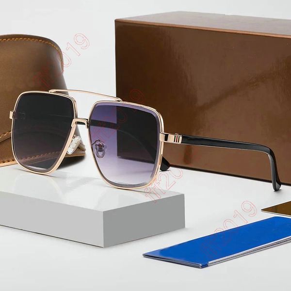

vintage square rimless alloy aviation pilot sunglasses for men 2022 brand gradient sun glasses female metal oval shades black brown lunette, White;black