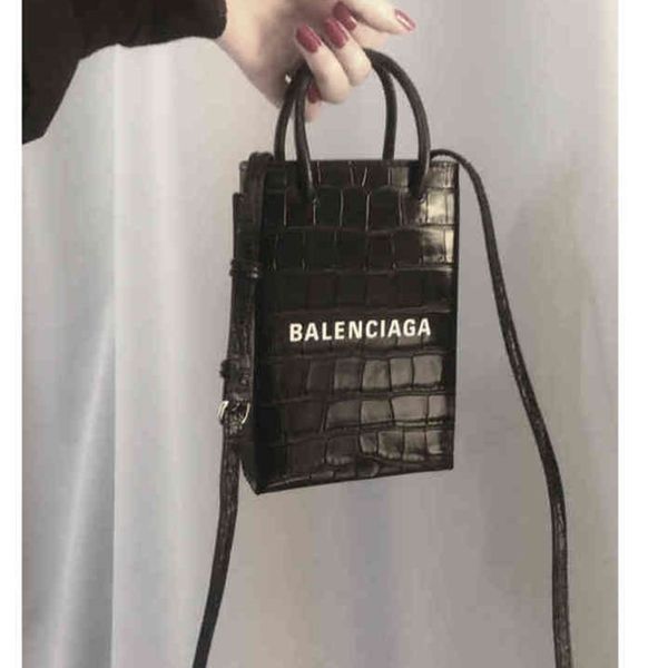 

handbags designer balenciga bag mobile phone bag letter shopping bags one shouider messenger handbag