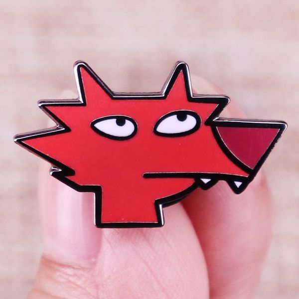 

cute anime movies games hard enamel pins collect metal cartoon brooch backpack hat bag collar lapel badges women fashion jewelry s5000042, Blue