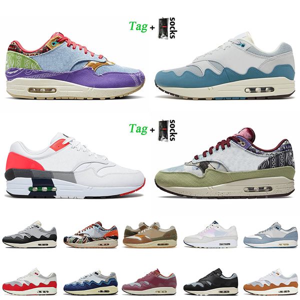 

patta waves 1 low running shoes with socks women mens trainers concepts far out heavy denim olive canvas noise aqua black beige blueprint sn