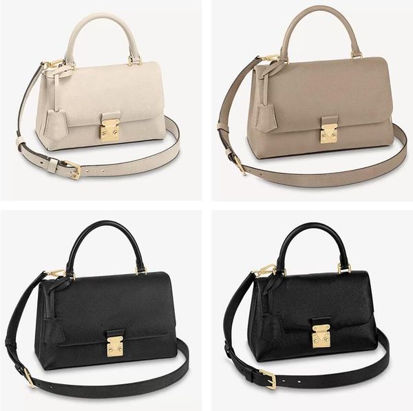 

woman embossing padlock handbag flap crossbody bags genuine leather handle purse wallets small tote bag shoulder bags classic lettered remov