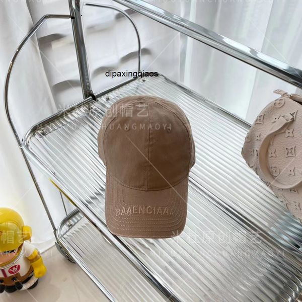 

ball caps designer balencaigass b family source standard new summer 22 letter embroidered khaki men's and women's baseball cap ver, Blue;gray