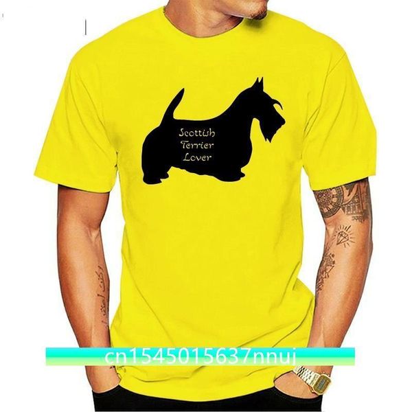 

fashion the scottish terrier lover tshirt mens tshirt tee shirt 220702, White;black