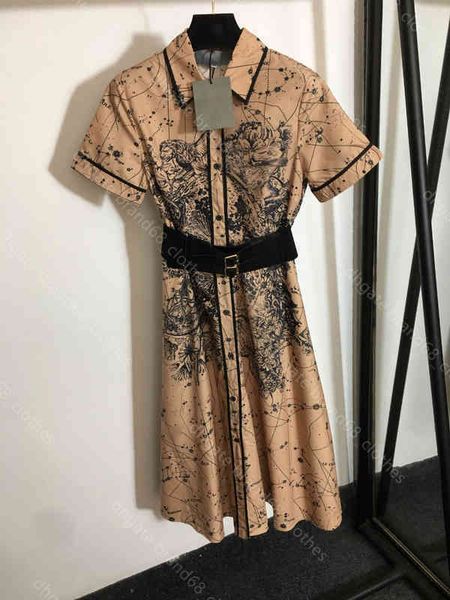 

news designer women dresses vintage long sleeve dress shirt cotton print slim fit dressshirt party evening logo brand 5a leather belt casual, Black;gray