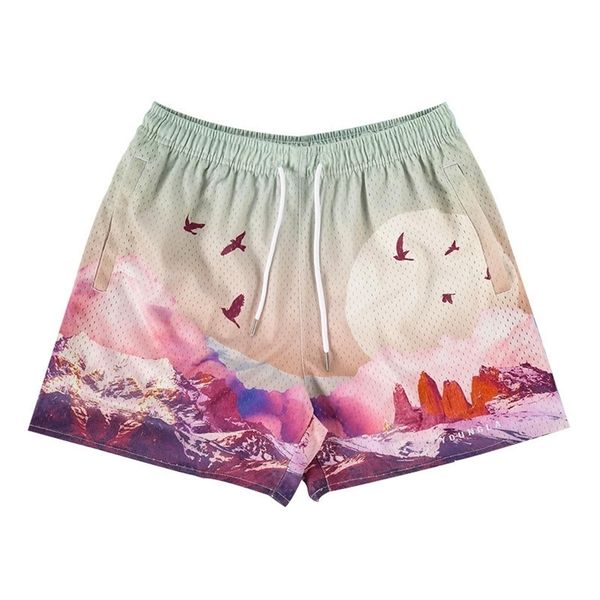 

summer casual women classic gym basketball workout running breathable men shorts 220708, White;black