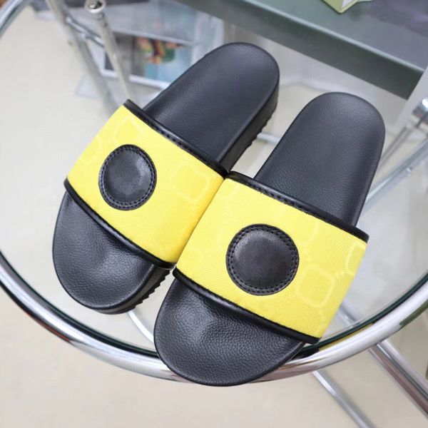 

2022 luxury sandals designer slippers brand slide flip flops genuine leather women casual shoes sneakers trainer by shoe10 111, Black