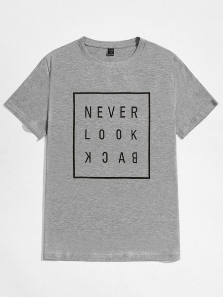 

men slogan graphic tee c0ej#, White;black