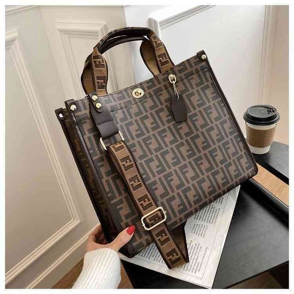 

handbag fashion big bag atmosphere simple versatile large capacity bag