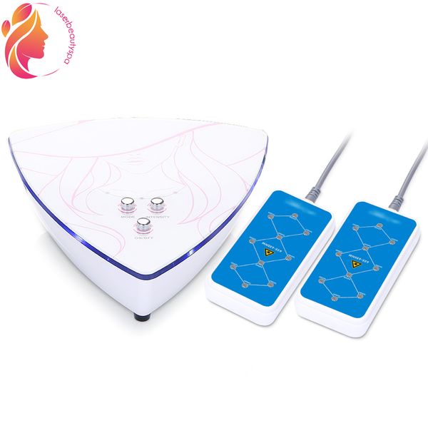

mini 160mw 2 pads led laser body slimming weight fat loss machine home