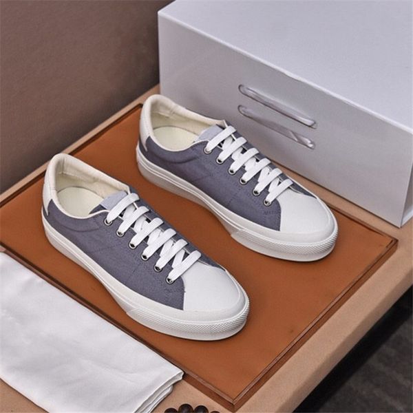 

men casual sneakers boots low-canvas shoes contrast color flat sneakers size 38-44, Black
