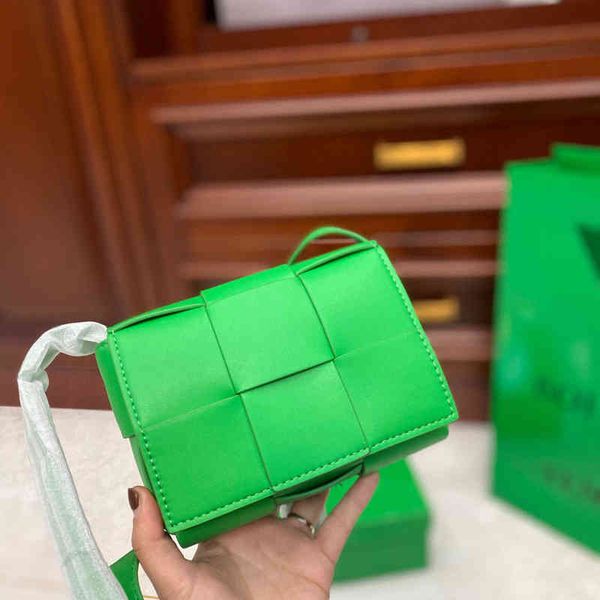 

popula this year oblique cross is women's 2021 new fashion weaving small square candy color oblique cross