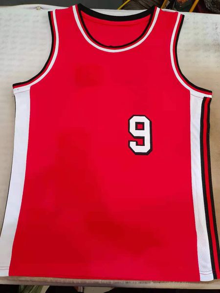 Jerseys de basquete mens 91 alta qualidade projeto cesta bola desgaste avançado bordado confortável vestuário ao ar livre personalizar nome da equipe e número 33