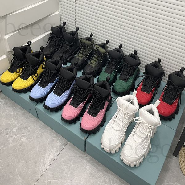 

cloudbust thunder casual shoes men for high re-nylon milano sneakers mens platform 3d runner trainer knit fabric camouflage capsule series w, Black