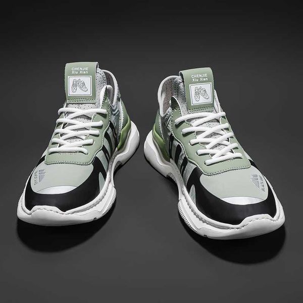 

# 140 2021design sports shoes summer breathable casual running basketball-1, Black