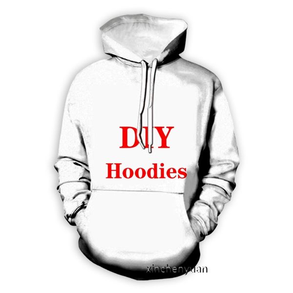 3D-Druck DIY Custom Design Herren Damen Kleidung Hip Hop Sweatshirt Hoodies Großhandel Lieferanten für Dropship große Größe XS 7XL 220704