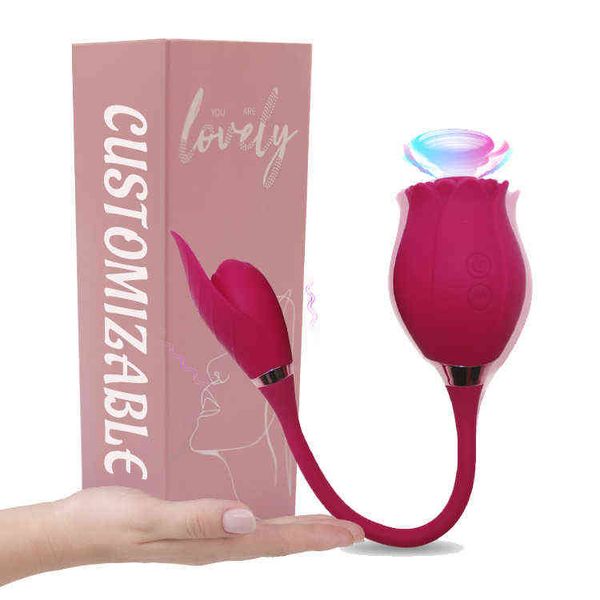 Nxy vibradores vermelho rosa e roxo flor vibrando brinquedos sexuais rosa em forma de pétala clitóris chupar vibrador suga engraçado para mulheres clitóris otário 0411