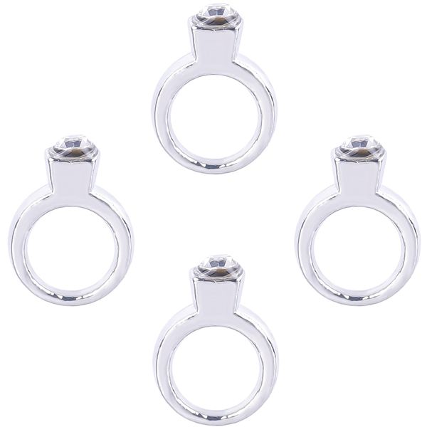 

20pc/lot silver crystal ring charm floating locket charms fit for memory magnetic locket pendant fashion jewelrys, Bronze;silver