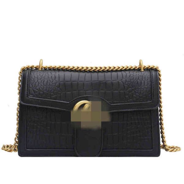 

simple small square bag textured foreign s leather single shoulder messenger 55% off