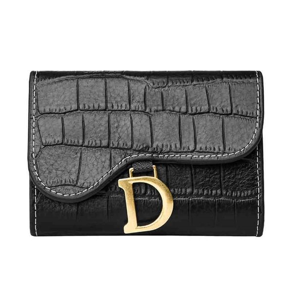 

first layer cowhide wallet female personality versatile simple fashion zero trend commuter key 6gu9 design purses online, Red;black
