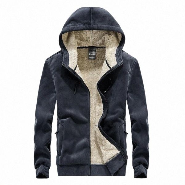 

men's jackets mens autumn winter plus velvet warm men casual hooded cashmere jacket coat outerwear male size 8xl d6ku#, Black;brown