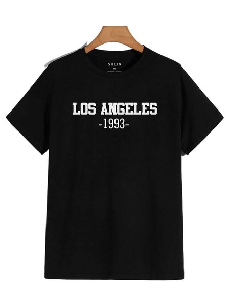 

men letter graphic tee 85ex#, White;black