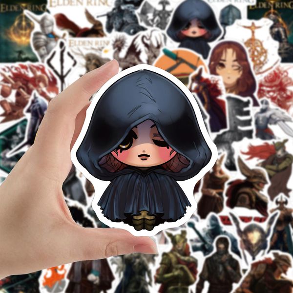 

50pcs/set water bottle stickers game graffiti for kids skateboard car notebook lapsticker helmet pvc guitar decals fridge suitcase decor