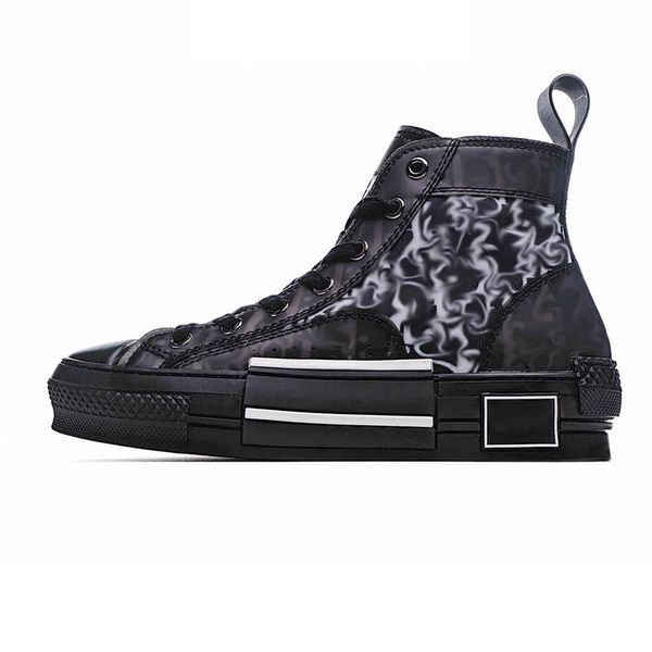 

shoes authentic quality designers casual oblique b23 high low technology canvas trainers men women pairs platform trainer236y